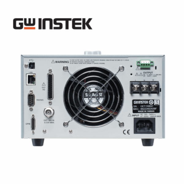 GWINSTEK 굿윌인스텍 ASR-2050R - 3U 1/2 랙 마운트용 500VA 프로그래밍 가능 AC/DC 전원 공급 장치 - 이미지 3