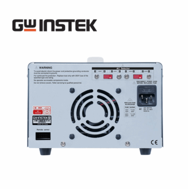 GWINSTEK 굿윌인스텍 GPE-3323,GPE-x323 시리즈, 217W 3채널 프로그래머블 리니어 DC 전원 공급 - 이미지 2