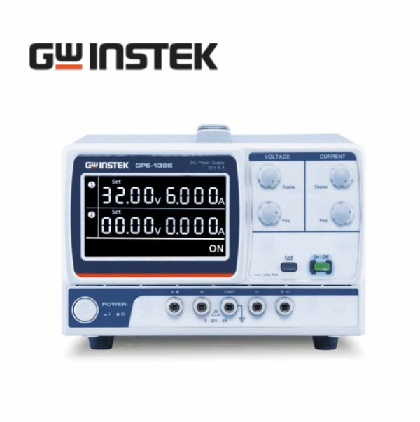 GWINSTEK 굿윌인스텍 GPE-1326, GPE-x323 시리즈, 192W 1채널 프로그래머블 리니어 DC 전원 공급