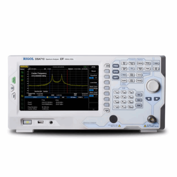 리골 RIGOL DSA710 100kHz~1GHz 스펙트럼분석기 교육용 스펙트럼분석기