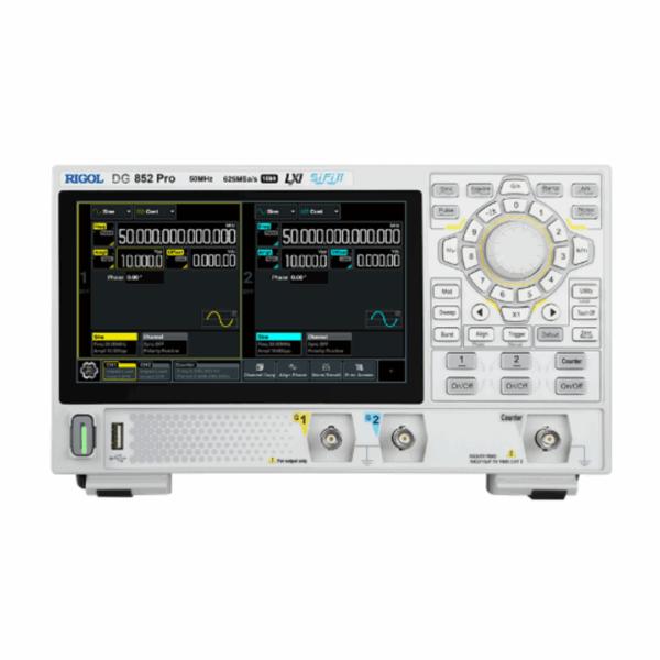 RIGOL DG821 PRO 25MHz 625Msa/s 16비트 1채널 임의파형 / 함수발생기